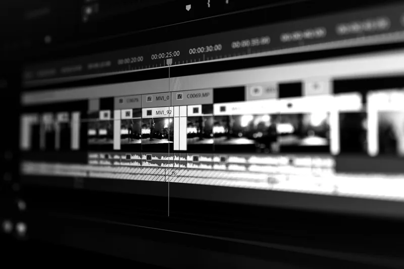 Video editing timeline